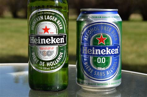 heineken 0.0 really no alcohol.